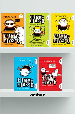 Pachet Timmy Fiasco paperback (5 volume) - 162.86 Lei