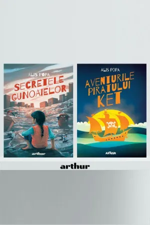 Pachet Trofeul Arthur (Aventurile piratului Ket, Secretele gunoaielor) - Alis Popa - 81.05 Lei