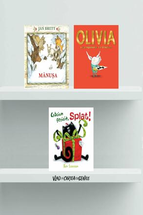 Pachetul de Craciun (Olivia se pregateste de Craciun, Manusa. Poveste ucraineana, Craciun fericit, Splat!) - 109.08 Lei