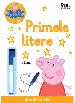 Peppa Pig: Exerseaza cu Peppa. Primele litere - Neville Astley si Mark Baker - 41.21 Lei