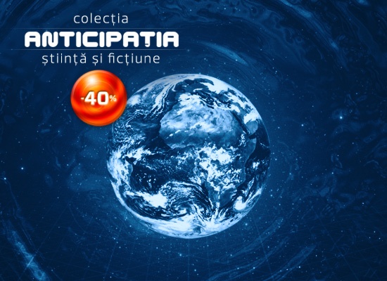 40% reducere la titlurile individuale ale colecţiei Anticipaţia