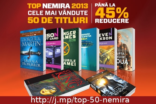 Promotie carti Nemira cu 45% Reducere de Pret