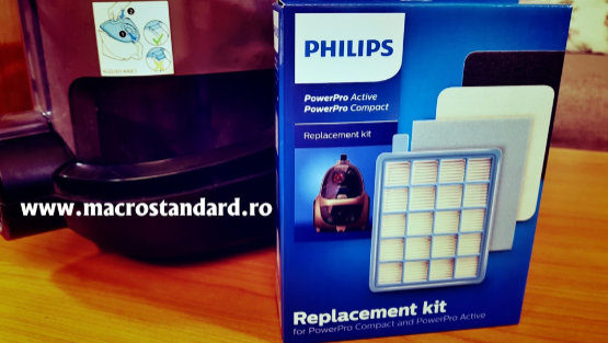 De ce am schimbat dupa mai mult de doi ani filtrele la Aspiratorul Philips PowerPro Compact