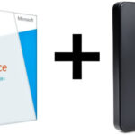 Microsoft Office Home and Business 2013 HDD Extern Hitachi Touro Mobil