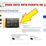 Asus Xonar U7 este pe eBay