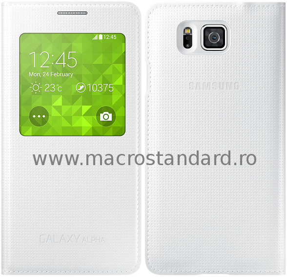 Galaxy ALPHA S View Cover (White)