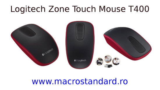 Mouse Wireless Logitech Zone Touch T400