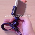 Telefon mobil cu carcasa si suport pentru montaj pe ghidon