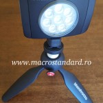 Manfrotto LED Lumie MUSE + Pixi mini trepied foto