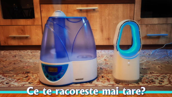 Ce te racoreste mai tare: Aeroterma, Ventilatorul sau Umidificatorul?