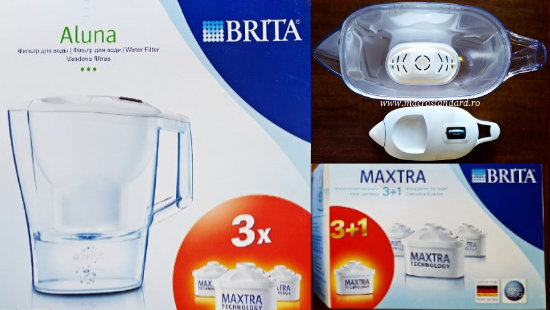 Cana filtranta de apa BRITA Aluna cu filtre Maxtra