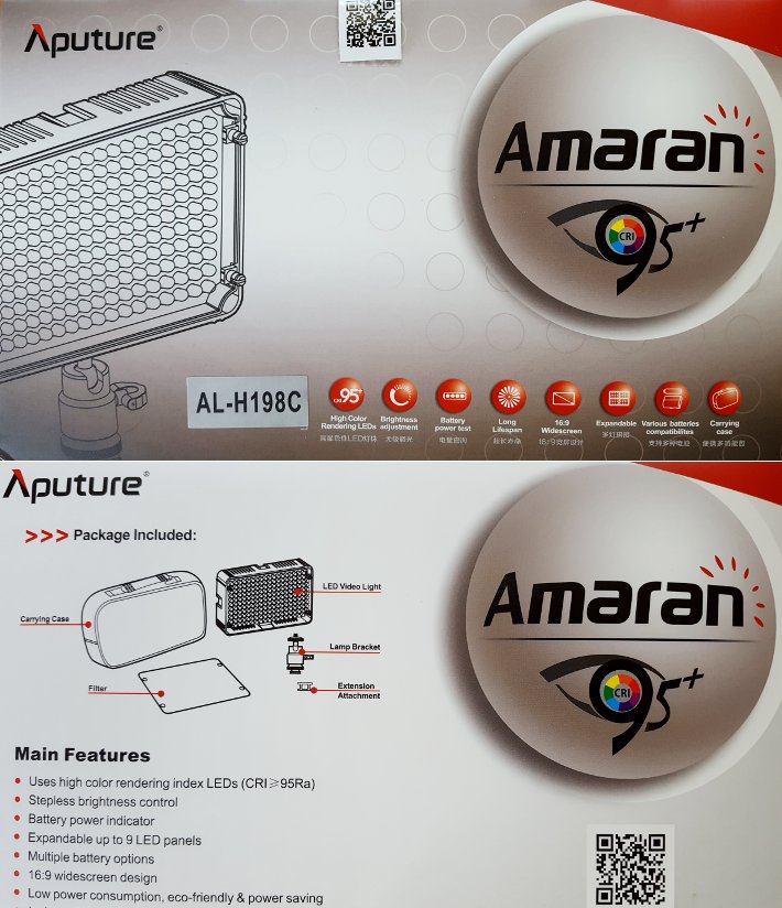 Aputure Amaran AL-H198C