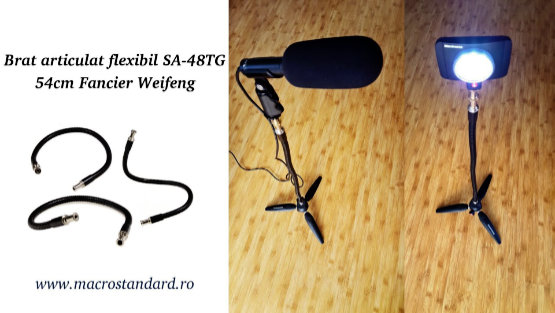 Utilizarea creativa a bratului articulat flexibil