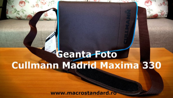 Prezentare Geanta Foto Cullmann Madrid Maxima 330 maro