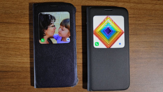 Setari afisare husa Samsung S-View Cover pentru Samsung Galaxy S7 si S6 pe Android 7 2017