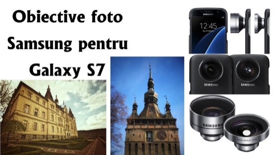 Obiective foto (lentile) Samsung pentru Galaxy S7P