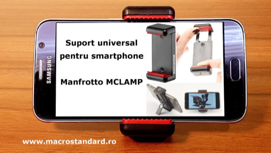Suport universal pentru smartphone Manfrotto MCLAMP