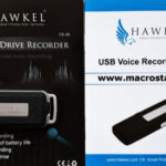Reportofon disimulat in Stick de Memorie USB Hawkel VR-08 pentru spionaj