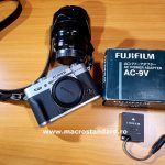 Fujifilm X-T20 + Fujifilm CP-W126 DC + FujiFilm AC-9V