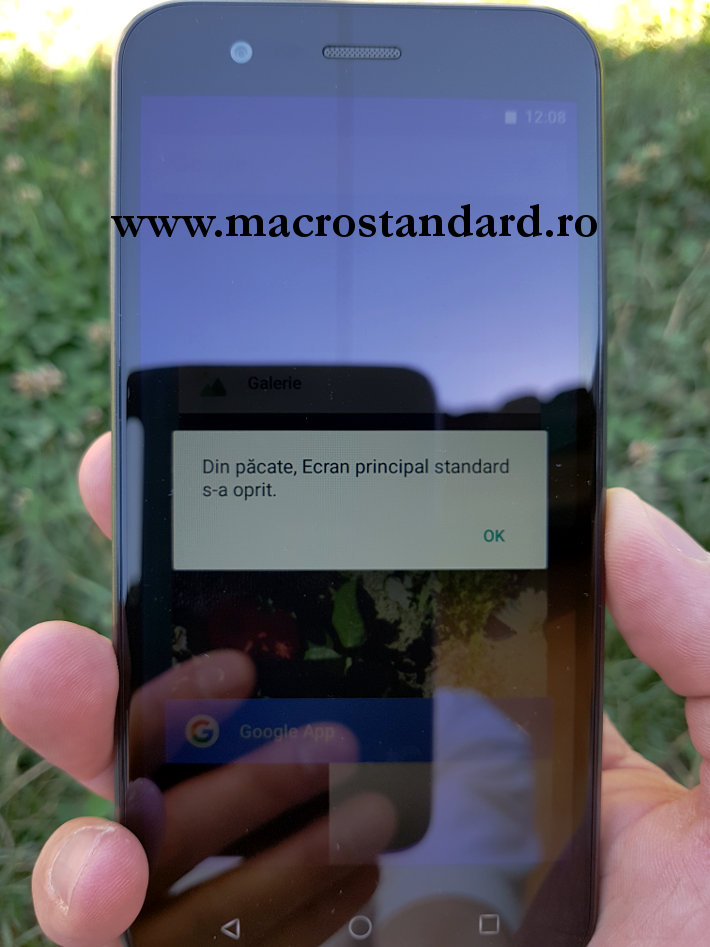 Eroare aplicatie foto