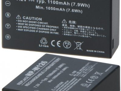 Power3000 PL832B-744 - acumulator replace tip Fuji NP-W126, 1100mAh