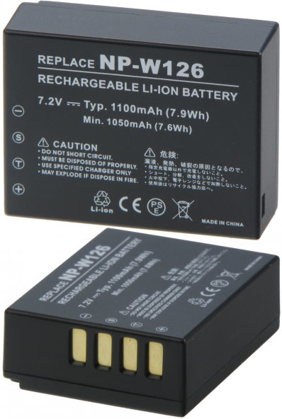 Power3000 PL832B-744 - acumulator replace tip Fuji NP-W126, 1100mAh