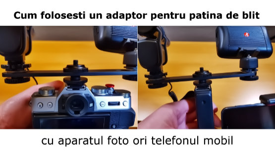 Cum folosesti un adaptor pentru patina de blit JJC MSA-11 cu aparatul foto sau cu telefonul mobil