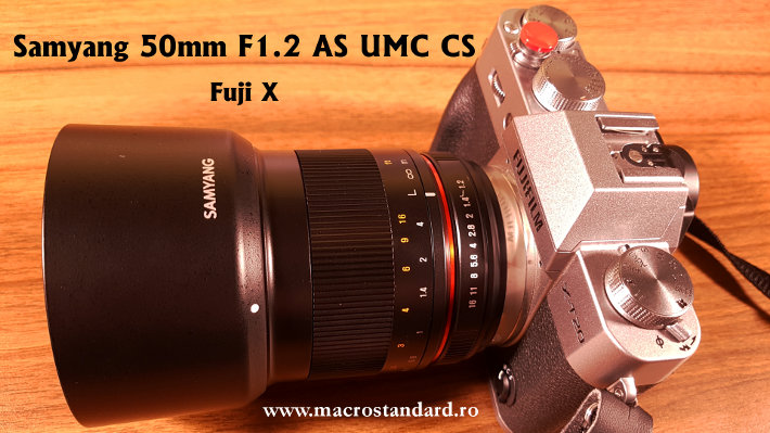 Obiectiv Samyang 50mm F1.2 AS UMC CS pentru Fujifilm X