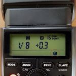Godox Mini TT350F utilizat in modul manual cu declansare la primul blit (S1)