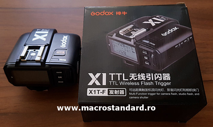 Godox X1T-F - Transmitator radio TTL 1/8000 pentru Fujifilm