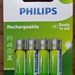 set de 4 acumulatori Philips R6B4B260/10, AA, de 2600 mAh