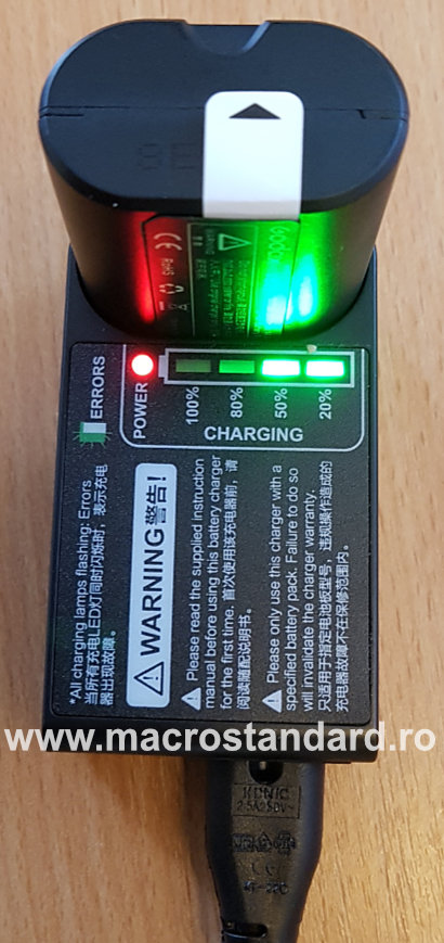 Incarcator cu acumulatorul Li-Ion Godox VB20