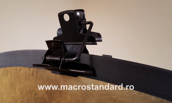 Clema dubla Fotodiox sustine blenda