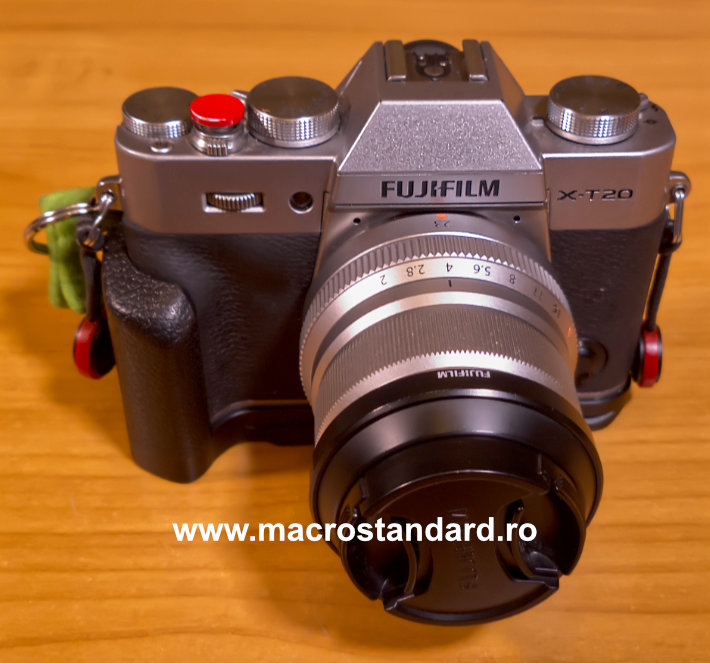 Fujifilm X-T20 cu Meike MK-XT20G L-type