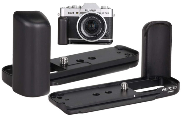 Placuta verticala Wepoto Gp-XT20-B quick-release L-type pentru Fujifilm X-T10 X-T20 X-T30