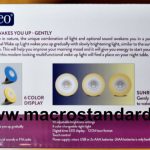 Ambalaj ceas Dormeo Wake-up Light