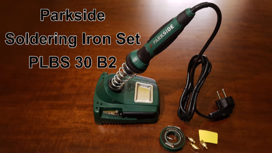 Prezentare Pistol de lipit si pirogravat electric Parkside Set PLBS 30 B2