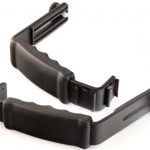 Flash light holder L-type Patina cu maner pentru 2 blit-uri