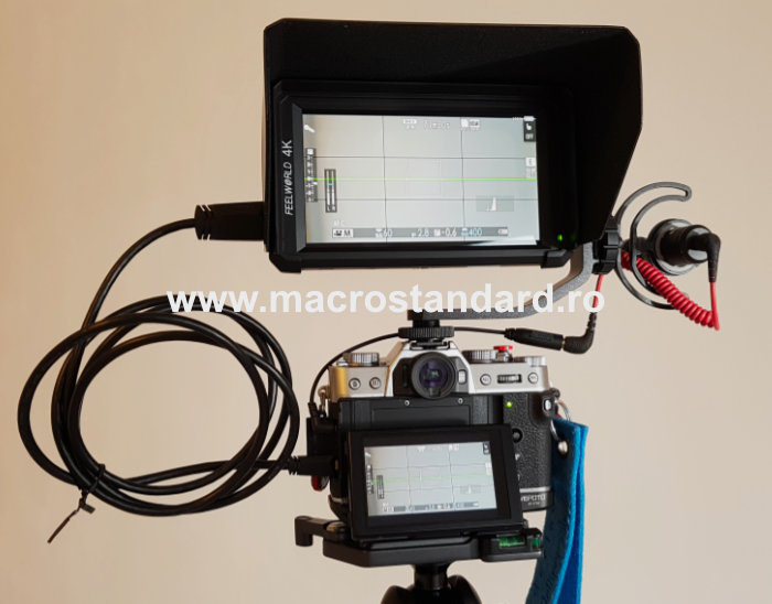 Monitor Feelworld F6 pe Fujifilm X-T30