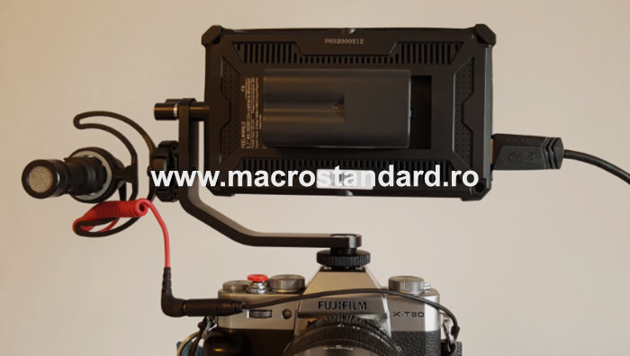 Monitor Feelworld F6 pe Fujifilm X-T30