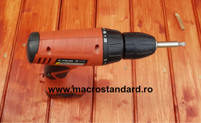 Masina de insurubat/gaurit cu acumulator Stayer PB14