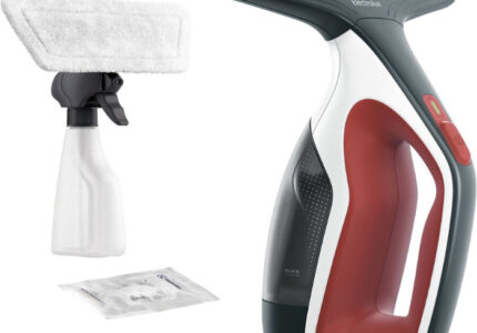 Aparat de curatat geamuri Electrolux Well S7 WS71-4CR, 3.6 V, autonomie 60 minute, acumulator Li-Ion, suprafata maxima 180 mp, 110 ml, recipient spray