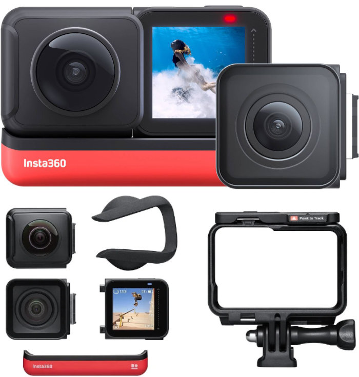 Camera de actiune Insta360 ONE R Twin Edition