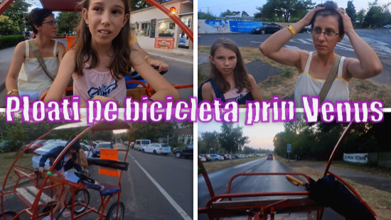 Hai cu noi la plimbare cu bicicleta prin statiunea Venus ca sa vezi ce tare ne-am udat