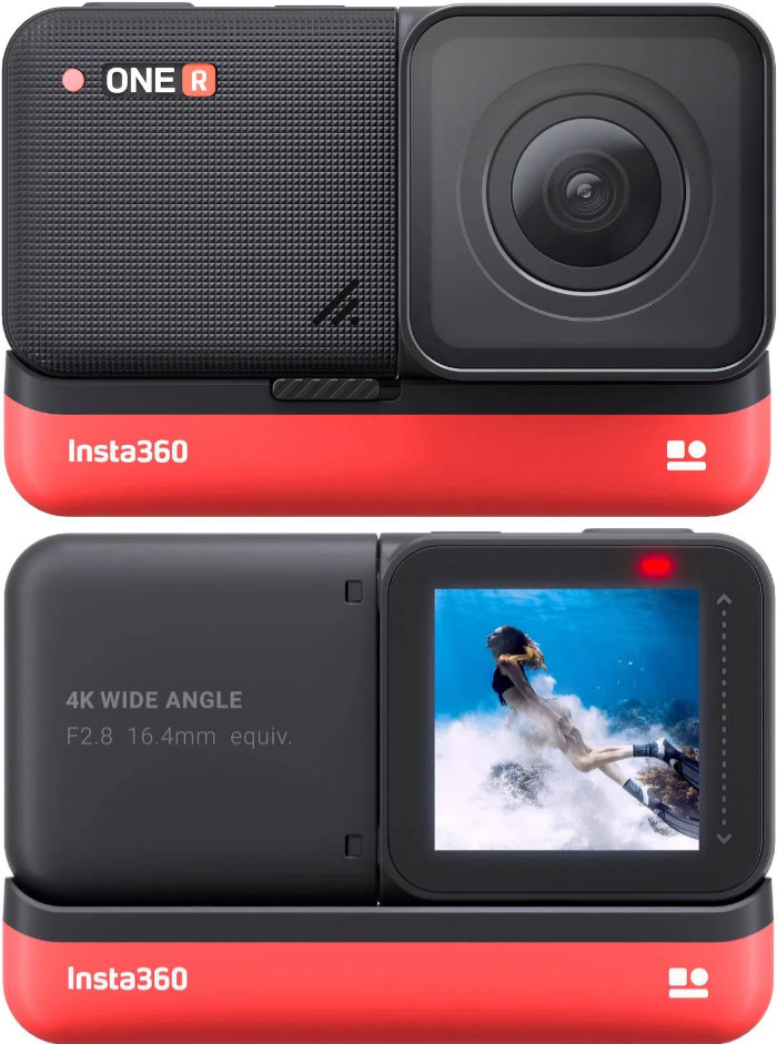 Insta360 ONE R Camera de Actiune 4K Edition