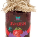 Gem de capsuni cu indulcitor natural Sweeteria
