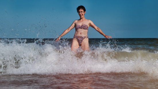 Cu masca si fara masca la mare - Eforie Nord - pareri, distractie, poze