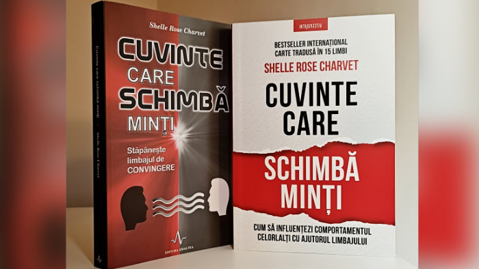 Recenzie carte Cuvinte care schimba minti. Stapaneste limbajul de convingere de Shelle Rose Charvet
