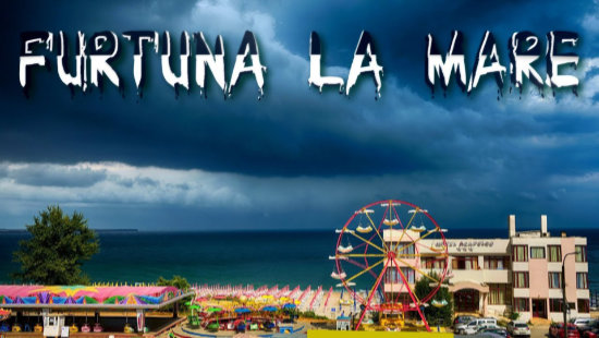 Sirenele au fost prinse de furtuna prin Eforie Nord si s-au udat foarte tare. Ce placere pentru ele!