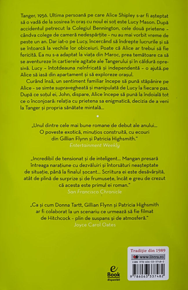 Necunoscuta din Tanger de Christine Mangan